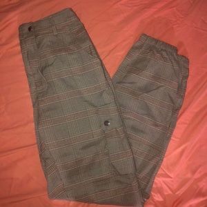Missguided plaid cargo pants